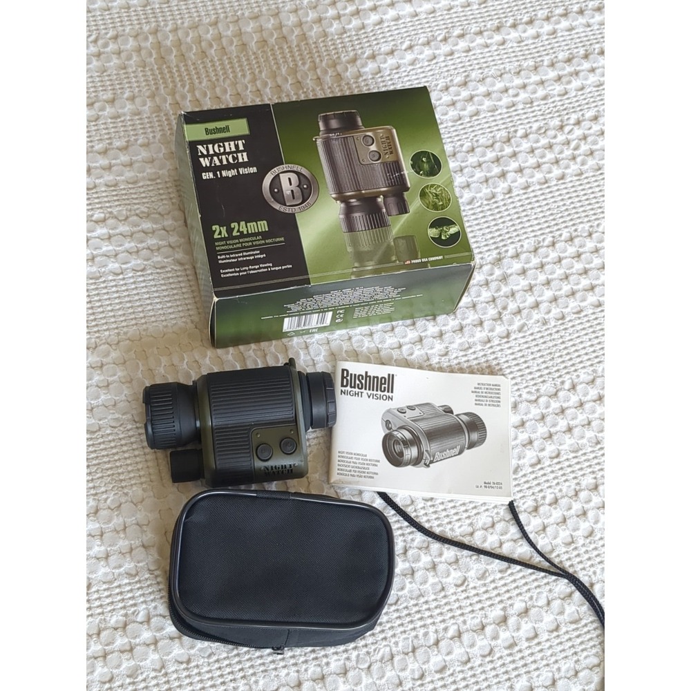 Bushnell GEN 1 Night Vision 2X24 Monocular Tested